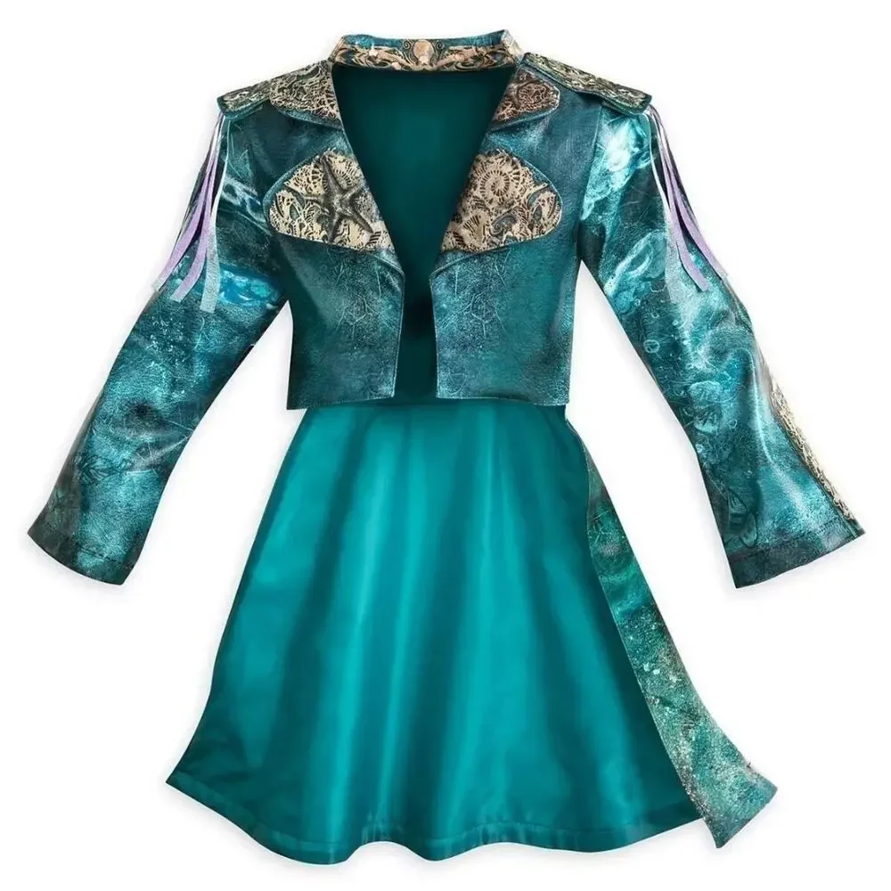 Disney Store Uma Costume Dress Up Halloween Descendants 2 Ursula Daughter 9/10 - Picture 2 of 12